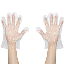 Carica l&#39;immagine nel visualizzatore di Gallery, 100 Pezzi Guanti in Plastica PE Monouso usa e getta