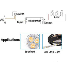 Carica l&#39;immagine nel visualizzatore di Gallery, Kambo Trasformatore LED 220V 12V 50W Driver 4.17A Alimentatore 1 Pack 50w - Ilgrandebazar