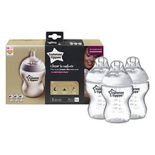 Carica l'immagine nel visualizzatore di Gallery, Tommee Tippee Closer to Nature Biberon, 260 ml, 260 Trasparente