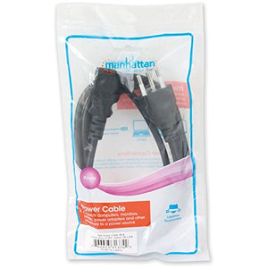 Manhattan ICOC 01-NC/10 Cavo di Alimentazione Nero 1 m IEC 320 Accoppiatore...