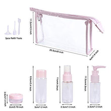 Carica l&#39;immagine nel visualizzatore di Gallery, Bottigliette da Viaggio Set, Kit Aereo Contenitori per Cosmetici, 12 Pezz... - Ilgrandebazar