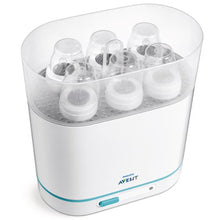 Carica l'immagine nel visualizzatore di Gallery, Philips Avent SCF284/02 Sterilizzatore 3 in 1 Elettrico a Vapore, Bianco