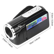 Carica l&#39;immagine nel visualizzatore di Gallery, Hakeeta Videocamera per videocamera Bambini, Portatile nero