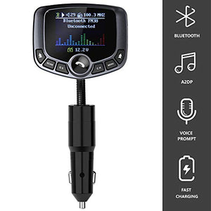 Trasmettitore Bluetooth per Auto, Techrise Fm Auto...