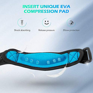 AGPTEK 2 Pz Supporto Gomito per Tennista e Golfista tutore epicondilite...