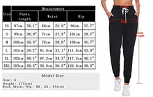 Carica l'immagine nel visualizzatore di Gallery, Sykooria Pantaloni Sportivi Casual da Donna Piede XL, Stile A - Blu Marino - Ilgrandebazar