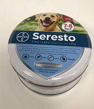 Carica l&#39;immagine nel visualizzatore di Gallery, 2 confezioni Collare Seresto di Bayer per cani oltre 8 Kg antipulci e zecche...