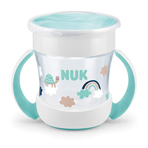 Nuk Mini Magic Cup Tazza Biberon Bordo Tartaruga (Turchese)