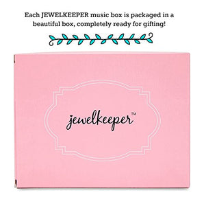 Jewelkeeper - Portagioie Musicale con Unicorno Arcobaleno E Paillettes - Ilgrandebazar