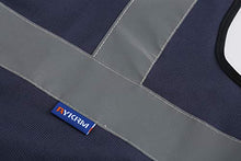 Carica l'immagine nel visualizzatore di Gallery, AYKRM Gilet Tecnica da Lavoro Antinfortunistici Alta visibilità 3XL, Blu Navy