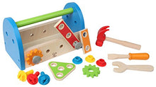 Carica l&#39;immagine nel visualizzatore di Gallery, Hape E3001 - Cassetta Degli Attrezzi Multicolore - Ilgrandebazar