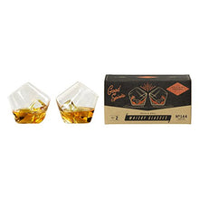 Carica l&#39;immagine nel visualizzatore di Gallery, Gentlemen&#39; s Hardware Dondolo Bicchieri da Whisky, Argento, Set di 2