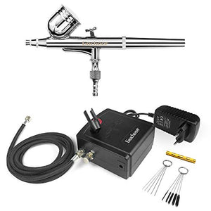 Gocheer 100-250V Professionale Gravity Aerografo Doppio Azione Multicolore - Ilgrandebazar