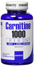 Carica l'immagine nel visualizzatore di Gallery, Yamamoto Nutrition Carnitine 1000 integratore alimentare di Carnitina - 90...