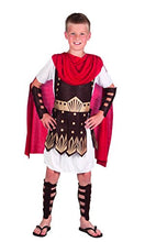 Carica l'immagine nel visualizzatore di Gallery, Boland- Legionario Romano Costume Bambino, Rosso/Marrone/Bianco, 10-12 anni,... - Ilgrandebazar