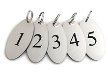 Carica l&#39;immagine nel visualizzatore di Gallery, ORIGIN Portachiavi, Etichette per Chiavi, numerati da 1 a 5 –...