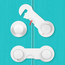 Carica l&#39;immagine nel visualizzatore di Gallery, 10 Pezzi Bambini Chiusure di Sicurezza, Yosemy Cinghia Regolabile...