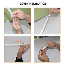 Carica l&#39;immagine nel visualizzatore di Gallery, Profilo in Alluminio U-Figura - 6 pz LED per Strisce LED,Compatto... - Ilgrandebazar