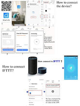 Carica l&#39;immagine nel visualizzatore di Gallery, ECOOLBUY Il rilevatore di movimento automazione WiFi Smart funziona con... - Ilgrandebazar