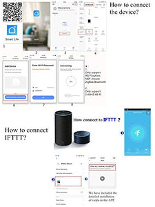 ECOOLBUY Il rilevatore di movimento automazione WiFi Smart funziona con... - Ilgrandebazar