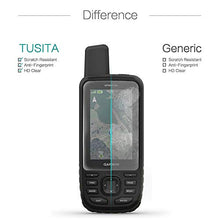 Carica l'immagine nel visualizzatore di Gallery, TUSITA [2-Pezzi] Vetro Temperato per Garmin GPSMAP 66i 66s 66st - Pellicola...