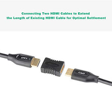 Carica l&#39;immagine nel visualizzatore di Gallery, J&amp;D HDMI Coupler Adapter, 2-Pack Placcato Oro Femmina a 4K