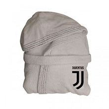 Carica l&#39;immagine nel visualizzatore di Gallery, NUOVO LOGO ACCAPPATOIO CON CAPPUCCIO UFFICIALE FC JUVENTUS ANNI 6 8 10 12 14... - Ilgrandebazar