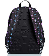 Carica l'immagine nel visualizzatore di Gallery, Seven Zaino Scuola Freethink Girl, Nero, Dance Party, Zaino Doppio Scomparto Con Tasca Porta PC, Tasca Porta Borraccia, USB Plug, Maxi Capienza, Scuola &amp; Tempo libero, Bambine e Ragazze