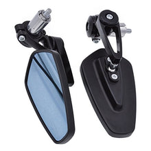 Carica l&#39;immagine nel visualizzatore di Gallery, KATUR Specchi retrovisori Manubrio 7/8 Pollici 22mm Moto Ovale CNC Billet... - Ilgrandebazar