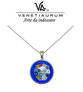 Venetiaurum - Collana Donna Con Pendente Murrina In Vetro Originale Di...