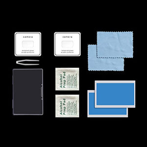 Hensych - Set di 2 pellicole proteggi schermo HD in vetro temperato per...