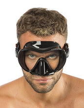 Carica l&#39;immagine nel visualizzatore di Gallery, Cressi F1 Mask - Maschera Subacquea monovetro del Tipo Frameless, L, Nero
