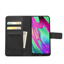 Carica l&#39;immagine nel visualizzatore di Gallery, Simpeak Custodia Compatibile per Samsung Galaxy A40 5,9&quot;, Cover Nero