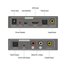 Carica l'immagine nel visualizzatore di Gallery, Convertitore Audio Multifunzione 192 KHz, HDMI multifunzione ARC