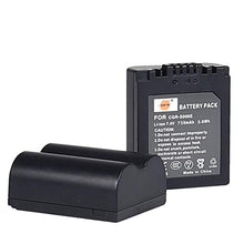 Carica l&#39;immagine nel visualizzatore di Gallery, 2pcs CGR-S006E DSTE Li-ion Batteria Compatibile per Panasonic S006E,...