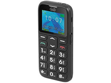 Carica l&#39;immagine nel visualizzatore di Gallery, Trevi SICURO 10 Telefono Cellulare per Anziani con Tasti Grandi, Nero - Ilgrandebazar