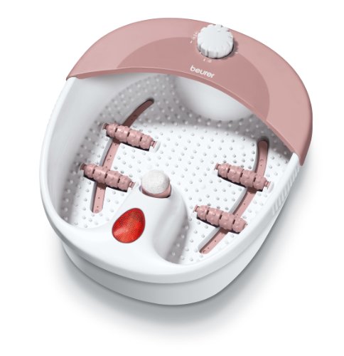 Beurer FB 20 Pediluvio con Massaggio e Accessori Pedicure, Grigio/Bianco - Ilgrandebazar