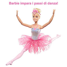 Carica l&#39;immagine nel visualizzatore di Gallery, Barbie Dreamtopia Luci Scintillanti - Bambola Barbie, Ballerina Magico Tutu, magica ballerina dai capelli biondi, con luci, coroncina e tutù rosa, Giocattolo per Bambini 3+ Anni, HLC25