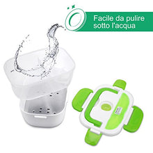 Carica l&#39;immagine nel visualizzatore di Gallery, YISSVIC Scaldavivande Portavivande Elettrico Lunch Box Portatile Plastica... - Ilgrandebazar