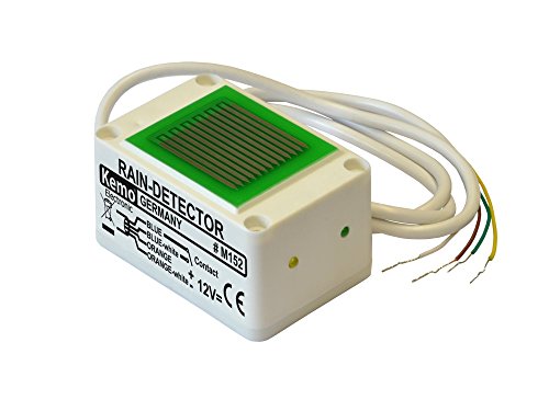 Kemo M152 – Sensore di pioggia, Bianco/Verde - Ilgrandebazar