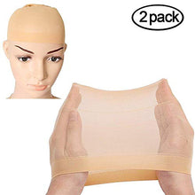 Carica l&#39;immagine nel visualizzatore di Gallery, PrettyDate, cuffie elastiche per parrucca, in nylon, beige naturale e a rete... - Ilgrandebazar