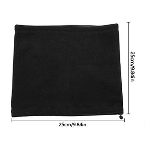 Scaldacollo sportivo, invernale, in pile, per snowboard, ciclismo, Nero - Ilgrandebazar