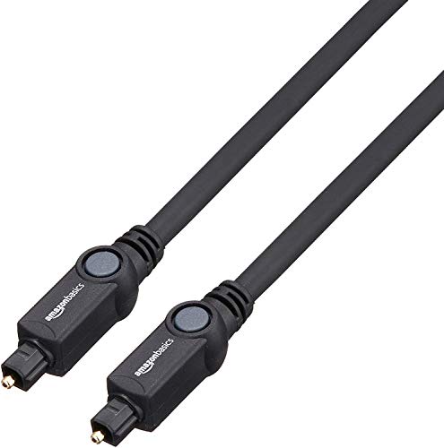 AmazonBasics - Cavo audio ottico digitale Toslink, 1 m