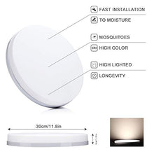 Carica l&#39;immagine nel visualizzatore di Gallery, Yafido LED Plafoniera 48W Ultra magro UFO Pannello Bianco Naturale - Ilgrandebazar