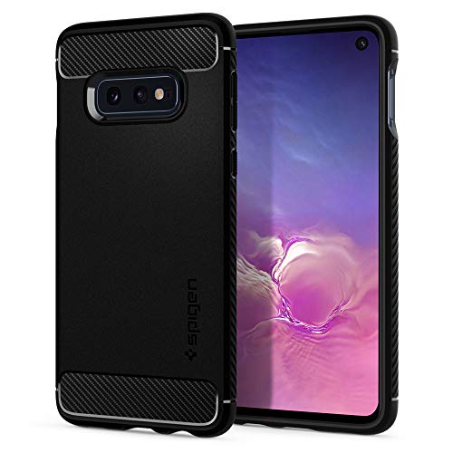 Spigen Rugged Armor Cover Galaxy S10e, Assorbimento Acustico e Struttura in... - Ilgrandebazar