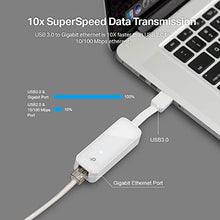 Carica l&#39;immagine nel visualizzatore di Gallery, TP-Link Adattatore di rete da USB 3.0 a Gigabit Ethernet 10/100/1000,... - Ilgrandebazar