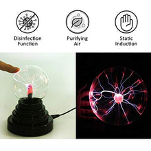 Carica l&#39;immagine nel visualizzatore di Gallery, Luce della sfera al plasma Globo USB Night Touch Sensitive Lightning /... - Ilgrandebazar