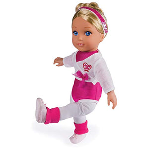Grandi Giochi GG71153, Nuova Giulia Ballerina Amore Mio, Colore Rosa e Bianca - Ilgrandebazar