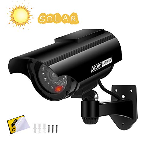 AlfaView Telecamera Finta di sorveglianza fittizia Schwarz 1x Pack