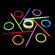 Carica l&#39;immagine nel visualizzatore di Gallery, Kimimara Braccialetti Luminosi,Starlight Fluorescenti,100 8 &quot;Glowsticks... - Ilgrandebazar